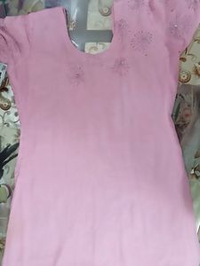 Crepe Suit With Dupatta