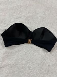 Black Strapless Bra