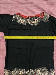 Boho Black Shrug with Fringes