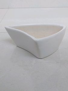 White Ceramic Pot