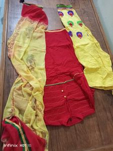 Kurta Set With Pant And Duppata