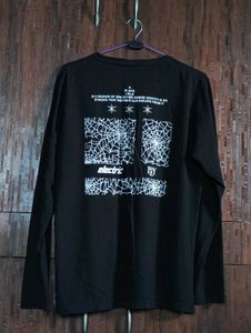 “Black Venom Inspired Graphic Tee | Full Sleeve
