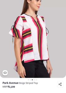 New Park Avenue Loose Fit Top