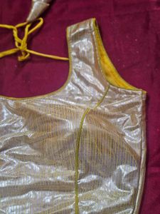 Yellow Golden Shimmer Blouse