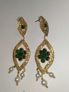 Emerald Drop Earrings