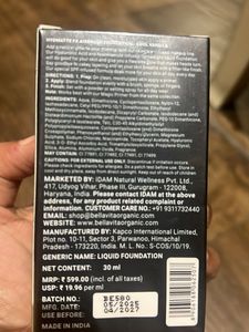 BellaVita Hydmatte Foundation, Primer