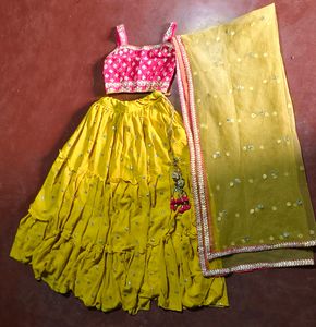 Wedding Wear Heavy Work Lehenga With Dupatta