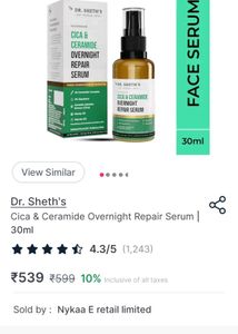 Dr. Sheth's Cica &amp; Ceramide Serum