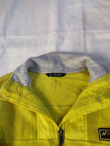 Yellow Fleece Pullover
