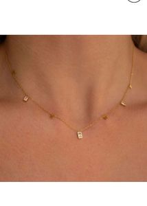 Catherine Gold Tone Dainty Necklace
