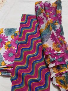 Floral Print Suit Material