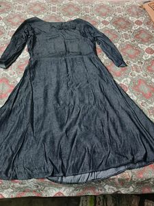 Elegant Denim Style Dress