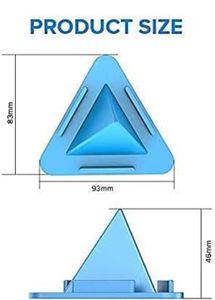 Tabletop Mobile Stand for Table, Table Mobile Stand, Mobile Holder for Table, Stand for Mobile and Tablet (pyramid)