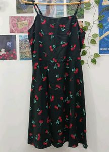 🍒Cherry Printed Dress🍒