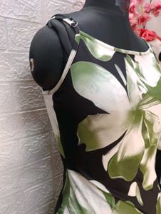 Unused Floral Print Bodycon Maxi