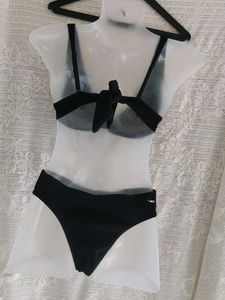 Black Two-Piece Swimsuit
