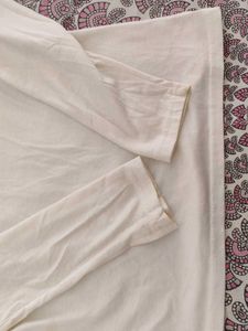 White Tee Full Sleeve Baggy Tshirt Winter/Summer