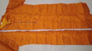 Striped Yellow Kurta