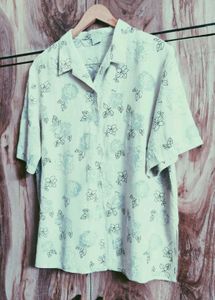 Pista Colour Cotton Shirt Size-38