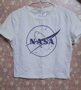 NASA Graphic Crop Top