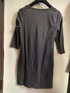 Gray Casual Dress