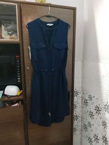 Cute Navy Blue Dress