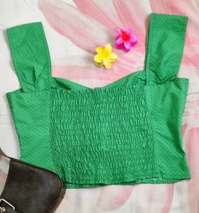 Cute Printed Crop Top💗