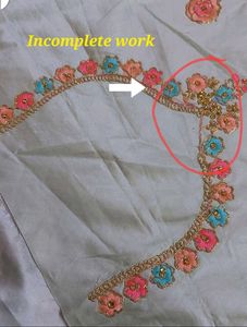 New Semi stitched Lehga ✨️🧡