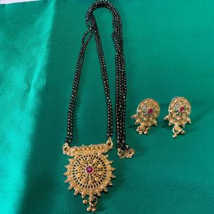 Gold Mangalsutra Set