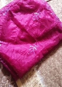 Violet Dupatta For Party Wear In Lowest Price