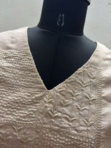 Elegant Beige Kurta