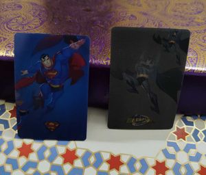Gems SuperMan and Batman Lenticular Cards