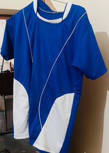 original jersey oversized blue and white color