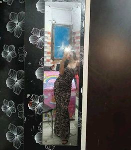 Leopard Print Maxi Dress