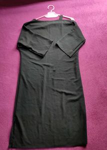 Black One-Shoulder Dress
