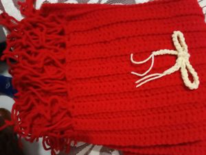 Handmade Mikasa Crochet Scarf