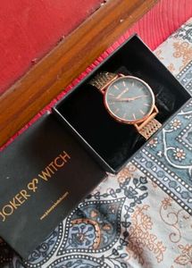 Joker & Witch Rose Gold Watch