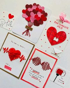 Handmade Valentine&#39;s day Cards