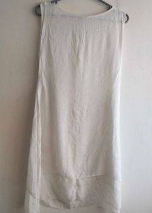 White Sleeveless Tunic