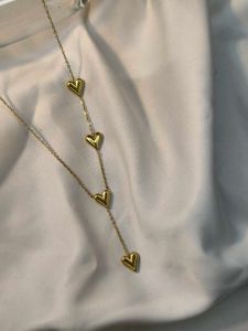 Heart Y Necklace