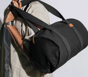 DailyObjects Charcoal Duffle Bag