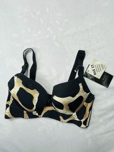 Animal Print Bra