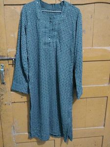 Elegant Grey Kurta