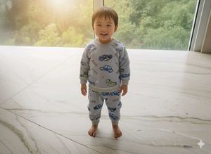 Cute Car Print winter Outfit