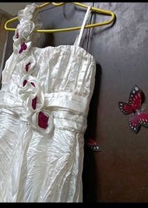 Elegant beautiful White Dress