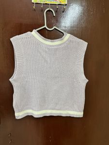 Lavender Sweater Vest