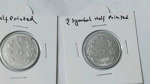 2 Two Rupees Error Coins