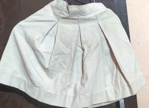 White School Skirt