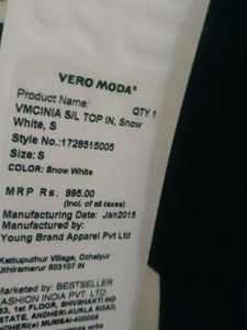 VERO MODA TANK TOP