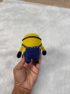 Minion Crochet Toy ( keychain)